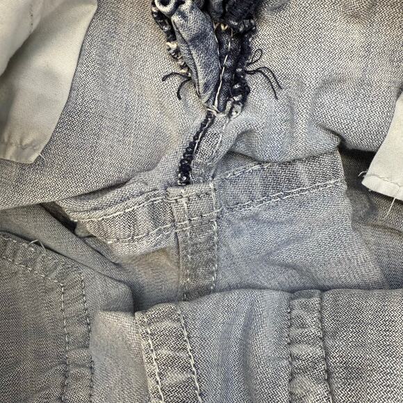 Vigoss Jeans Women's 3/4x33 Light Blue Chelsea Slim Boot Cut Western Preppy - Picture 10 of 15